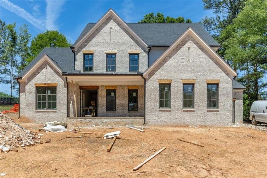 In-progress construction of a new home in , Buford, GA (Image 22).