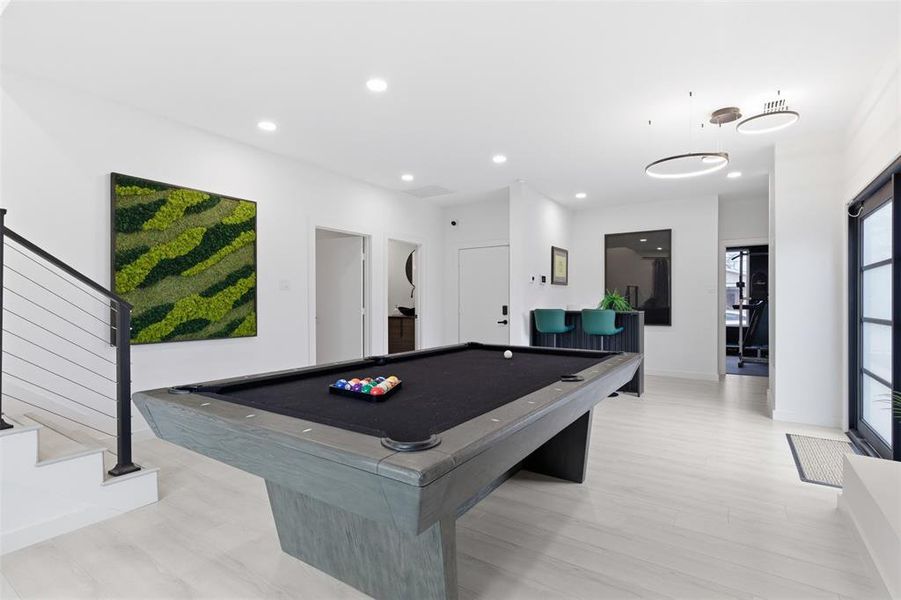 Furnished interior view inside a new home in , Dallas (Image 9).