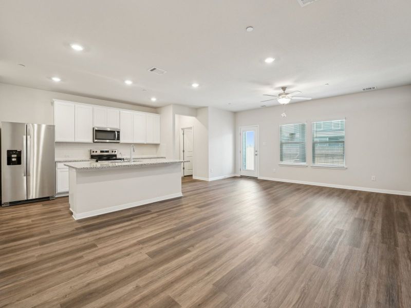 Spacious, unfurnished interior of a new home in Waterstone Village, Kyle (Image 8). Spacious, unfurnished interior of a new home in Waterstone Village, Kyle (Image 8).