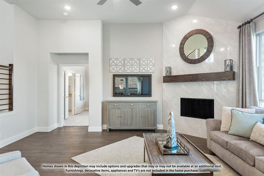 Furnished interior view inside a new home in Silo Mills, Joshua (Image 30).