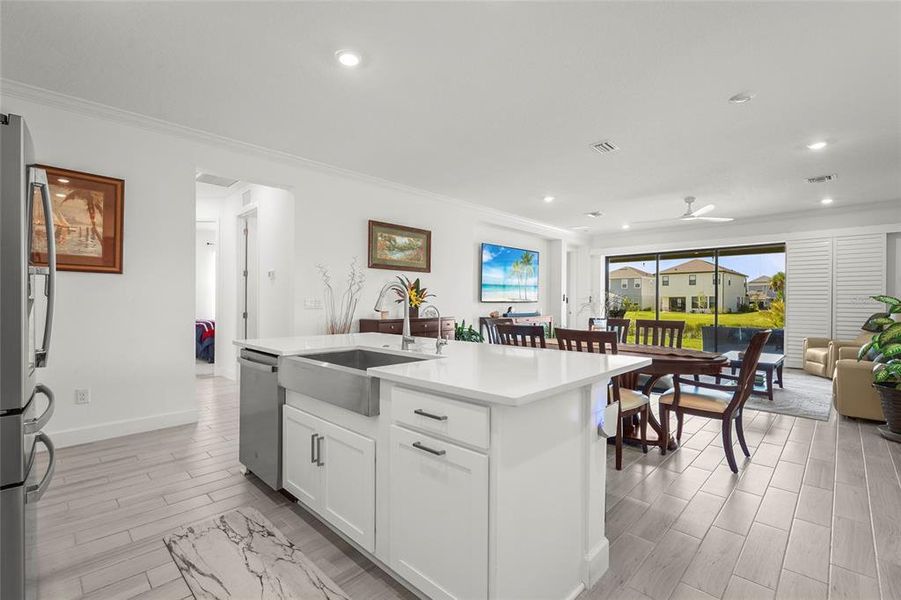 Furnished interior view inside a new home in , Nokomis (Image 59). Furnished interior view inside a new home in , Nokomis (Image 59).