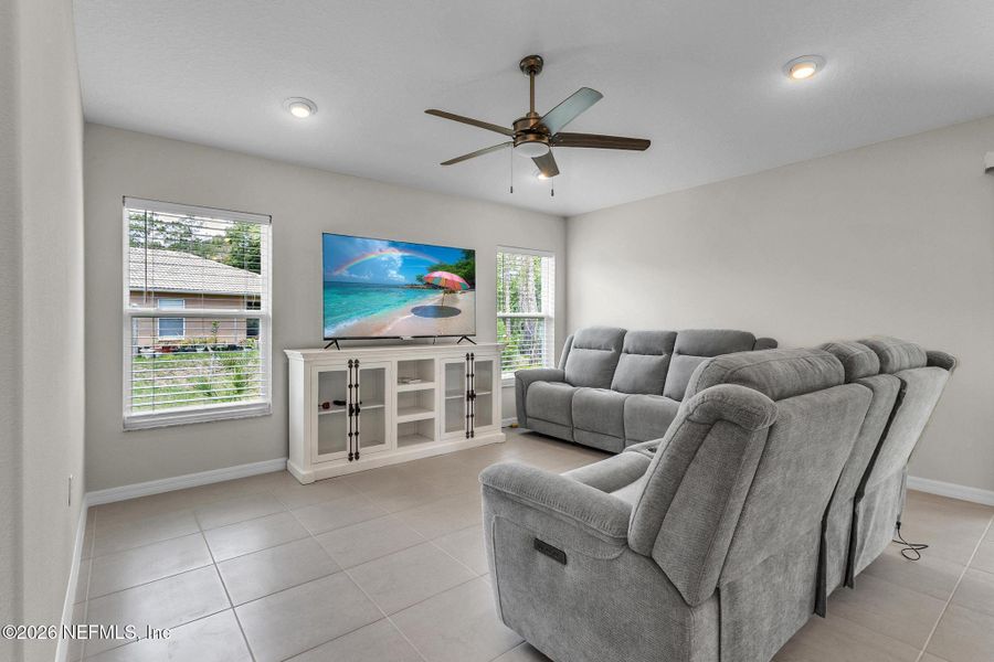 Furnished interior view inside a new home in , Palm Coast (Image 18).