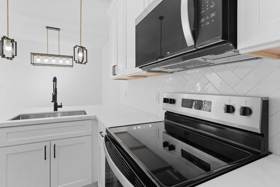 Furnished interior view inside a new home in , Houston (Image 14).