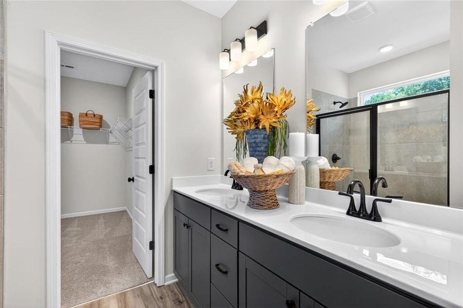Furnished interior view inside a new home in Sagebrook, Powder Springs (Image 24).