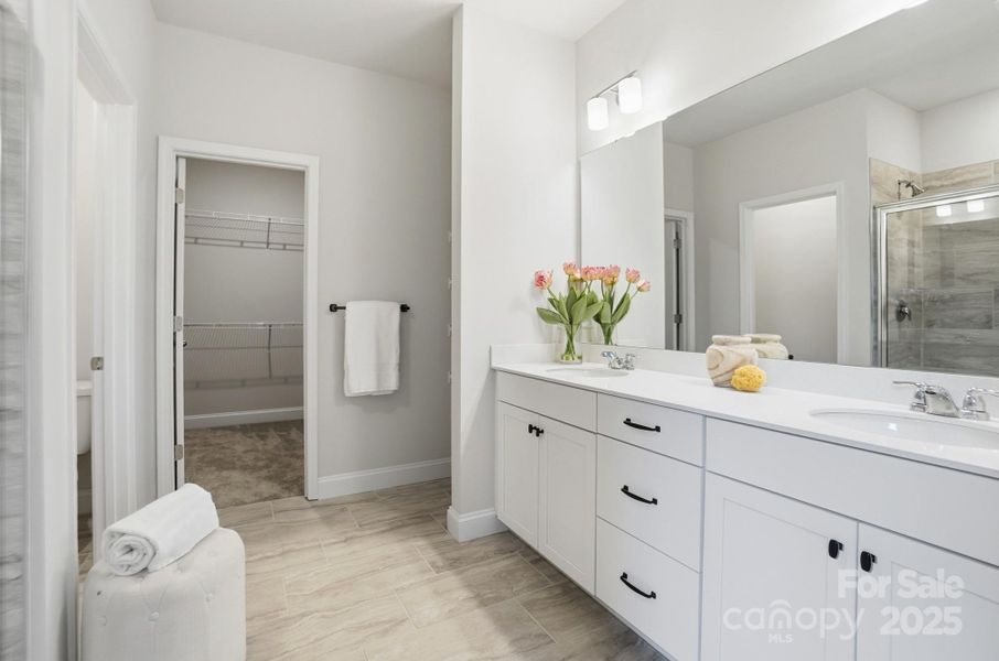 Furnished interior view inside a new home in , Cramerton (Image 10).