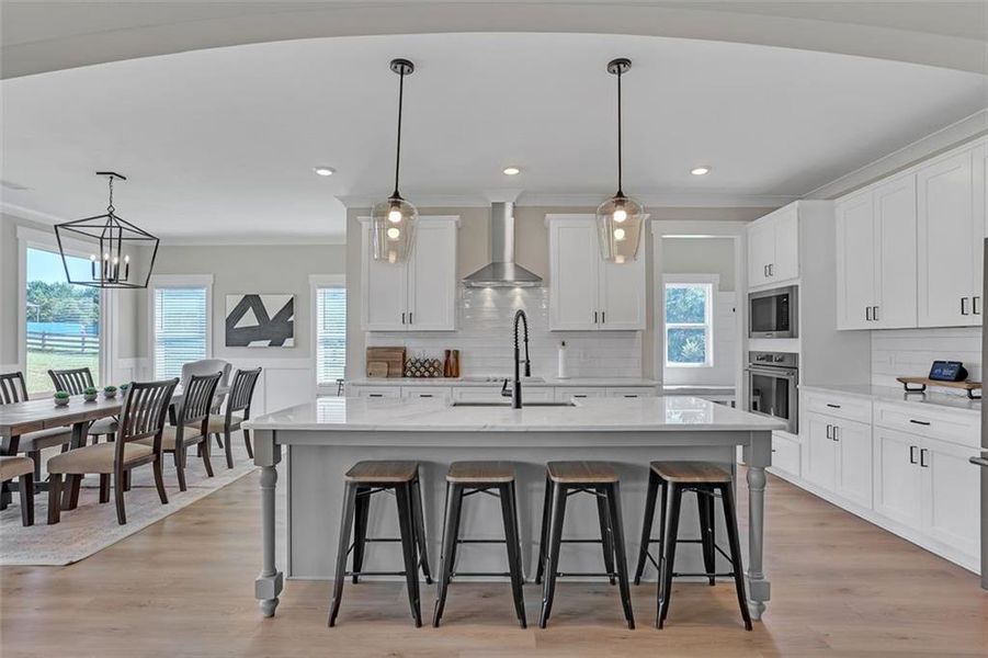 Furnished interior view inside a new home in , McDonough (Image 19).