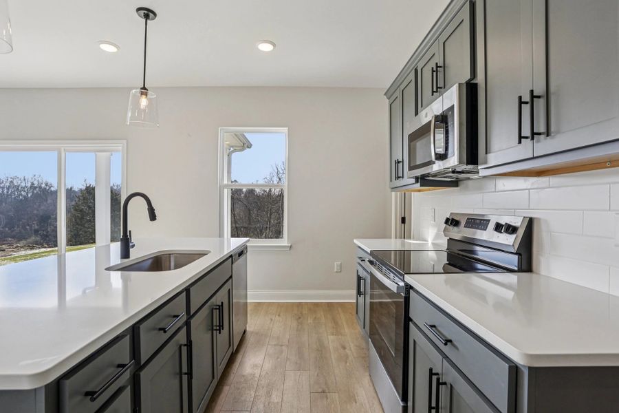 Furnished interior view inside a new home in Ascent at Arbor Ridge, La Vergne (Image 11).
