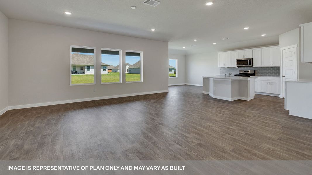 Spacious, unfurnished interior of a new home in Hartland Ranch, Lockhart (Image 19).