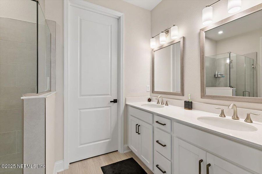 Furnished interior view inside a new home in RiverTown - WaterSong, St. Johns (Image 15).