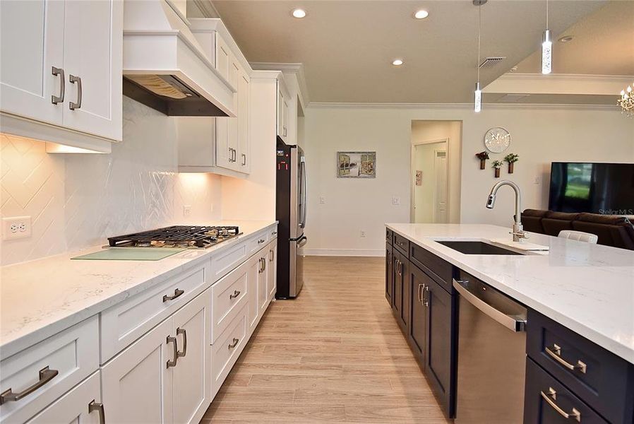 Furnished interior view inside a new home in , Nokomis (Image 8).