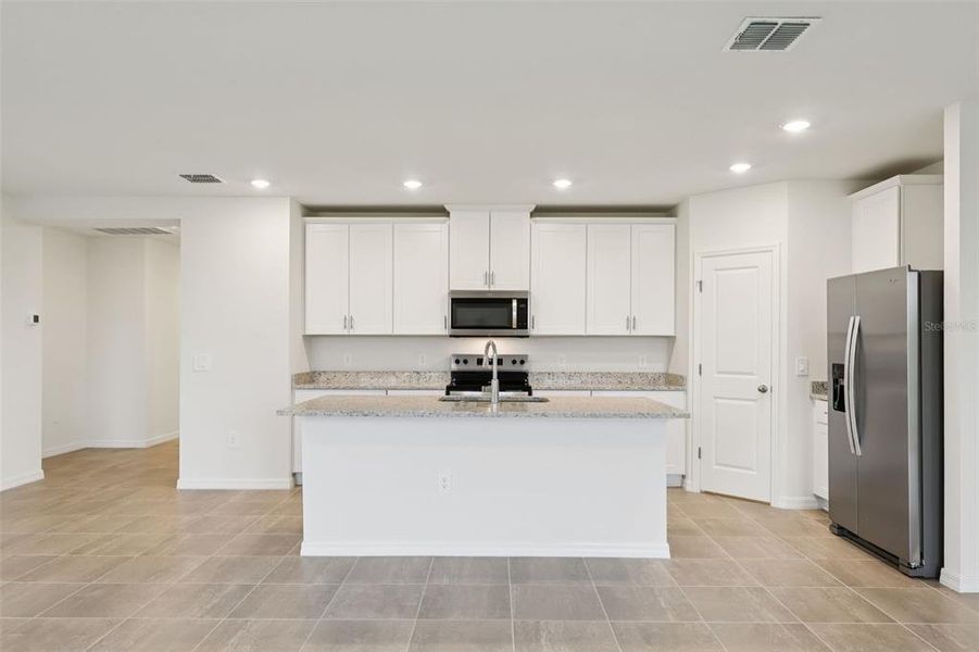 Furnished interior view inside a new home in Hamilton Bluff - Signature Series, Lake Hamilton (Image 6).