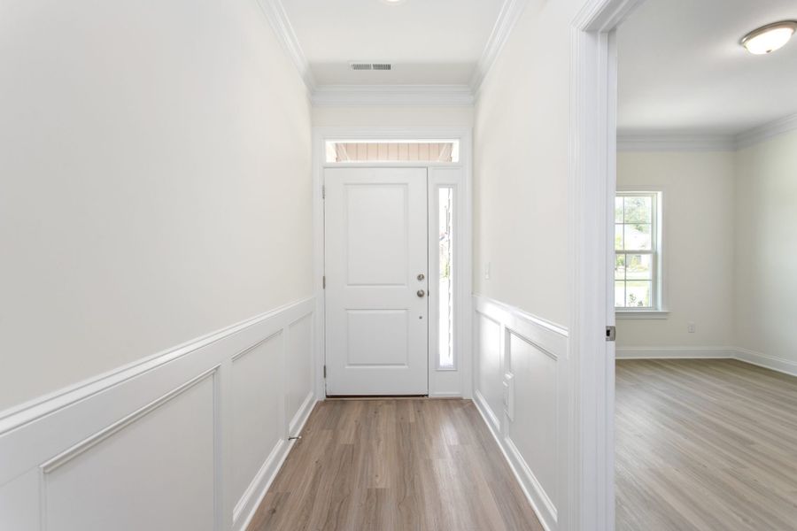 Representative unfurnished interior of a home built from the Devon by Keystone Homes NC in Friedberg Village, Winston-Salem (Image 18).