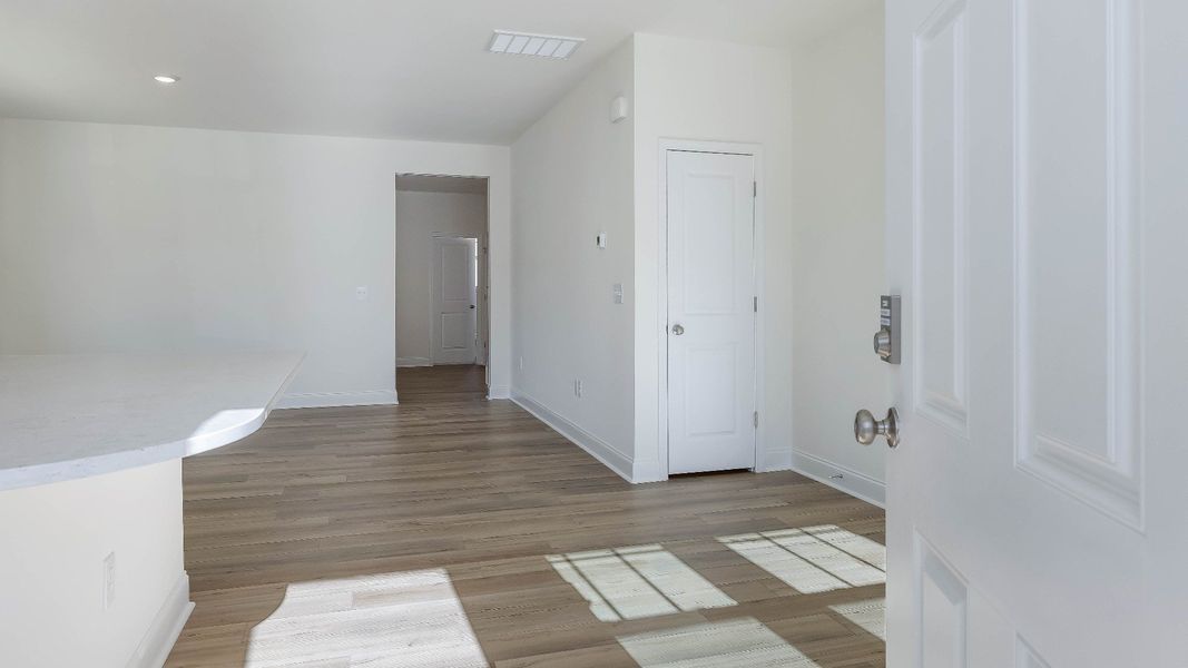 Furnished interior view inside a new home in Battle Bridge, Raleigh (Image 4).