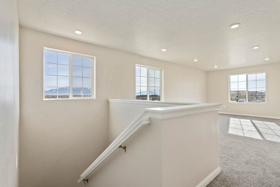 Spacious, unfurnished interior of a new home in Bradley Heights, Colorado Springs (Image 29). Spacious, unfurnished interior of a new home in Bradley Heights, Colorado Springs (Image 29).