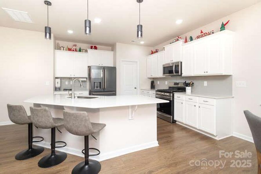 Furnished interior view inside a new home in , Mooresville (Image 10).