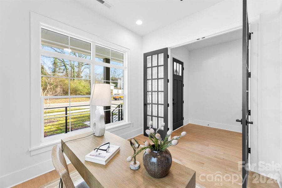 Furnished interior view inside a new home in , Charlotte (Image 11).