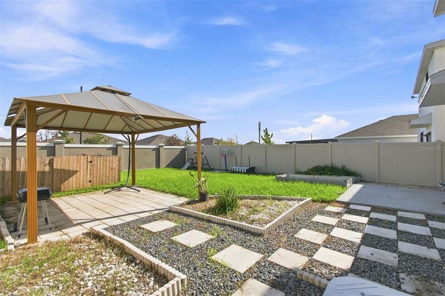 Exterior details and patio area of a home in , Wesley Chapel (Image 4).