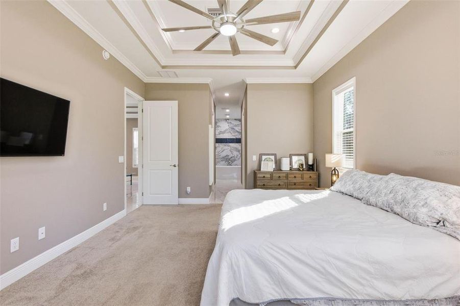 Furnished interior view inside a new home in , Beverly Hills (Image 9).