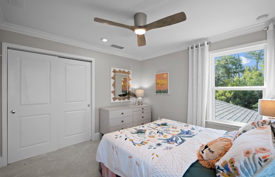 Furnished interior view inside a new home in The Haven at Riverlights, Wilmington (Image 16).