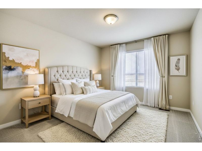 Furnished interior view inside a new home in , Fort Collins (Image 12).