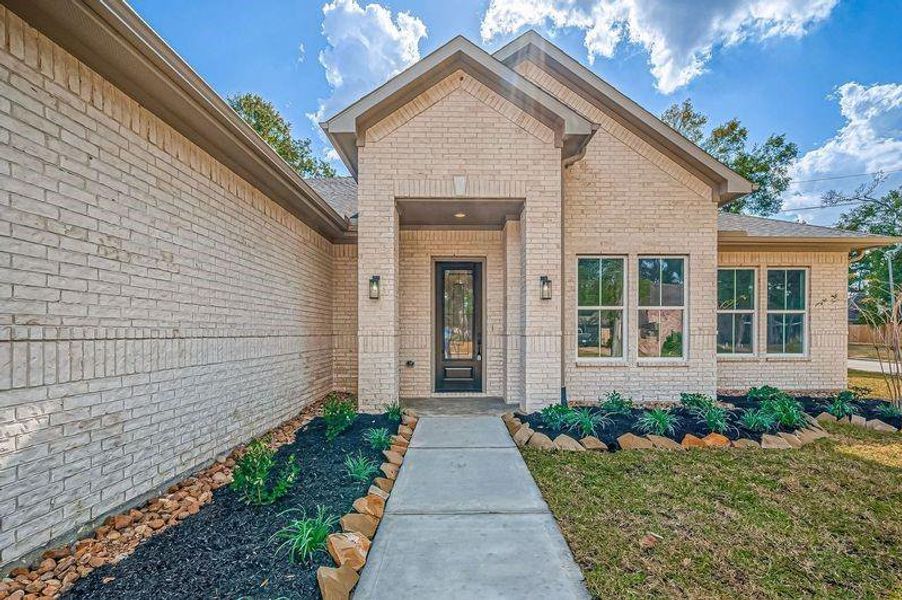 Landscaping to Front Door