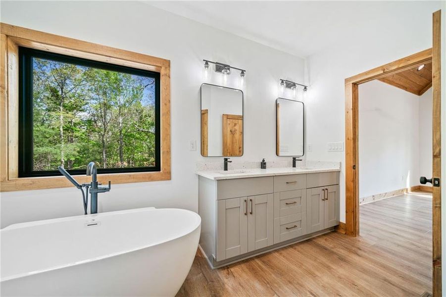 Furnished interior view inside a new home in , Ellijay (Image 8). Furnished interior view inside a new home in , Ellijay (Image 8).