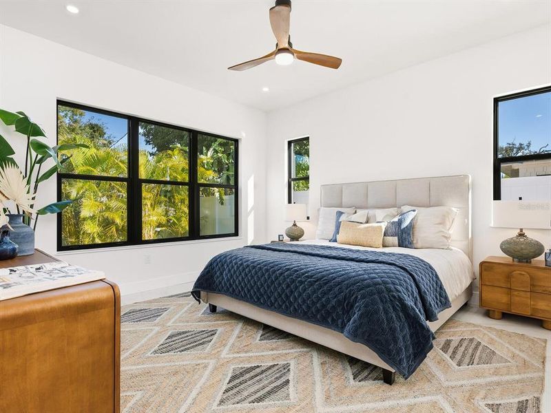 Furnished interior view inside a new home in , Sarasota (Image 14).