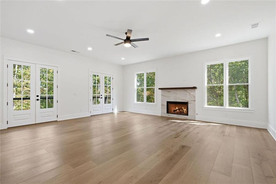 Spacious, unfurnished interior of a new home in , Ball Ground (Image 50).