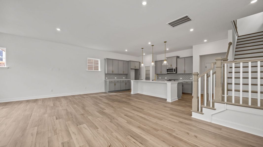 The Brentwood by DRB Homes at Miller Farm in Charlotte NC - Living Area