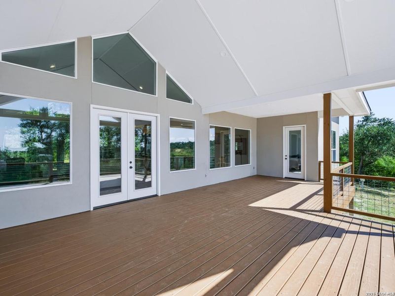 Exterior details and patio area of a home in , Spring Branch (Image 22). Exterior details and patio area of a home in , Spring Branch (Image 22).
