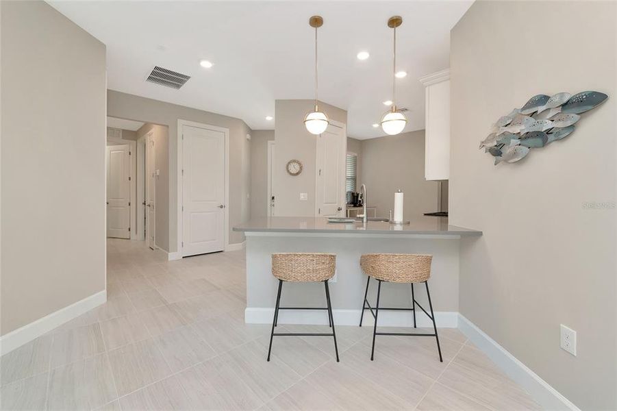 Furnished interior view inside a new home in , Englewood (Image 32).