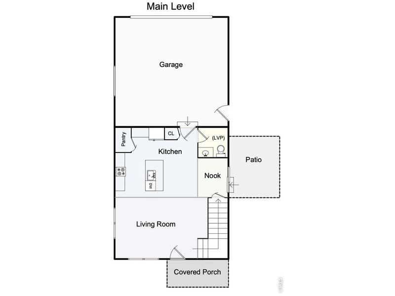 2D floor plan layout of this home in Fickel Farm, Berthoud, CO (Image 3).