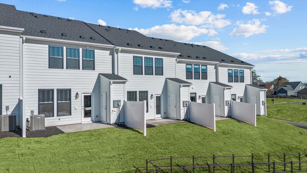 Superior craftsmanship throughout this established townhome community near vibrant Downtown Simpsonville