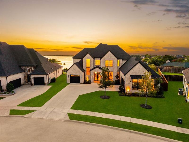 Front exterior of a new home in , The Colony, TX, highlighting curb appeal (Image 1). Front exterior of a new home in , The Colony, TX, highlighting curb appeal (Image 1).