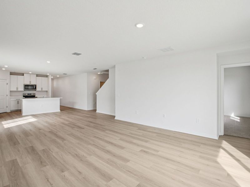Spacious, unfurnished interior of a new home in Magnolia Bay - Classic Series, Nokomis (Image 13).