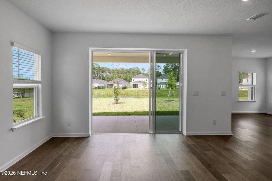 Spacious, unfurnished interior of a new home in TrailMark, St. Augustine (Image 40). Spacious, unfurnished interior of a new home in TrailMark, St. Augustine (Image 40).