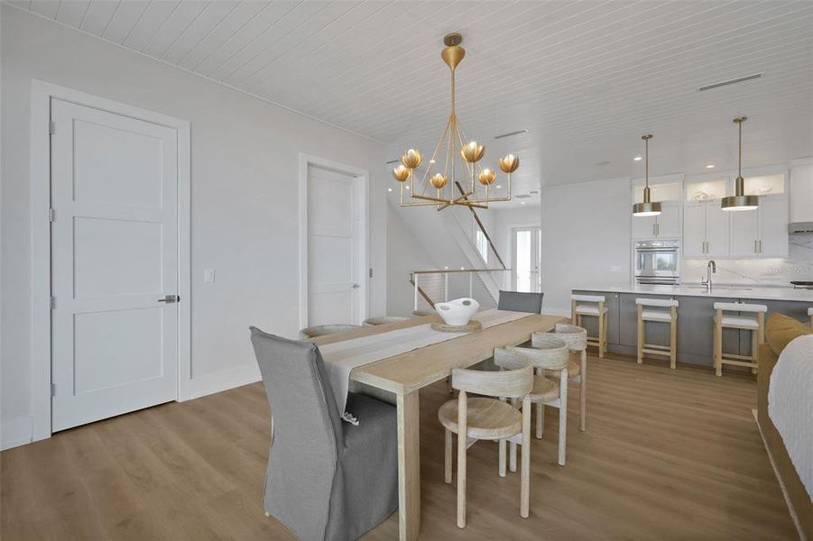 Furnished interior view inside a new home in , Flagler Beach (Image 71).