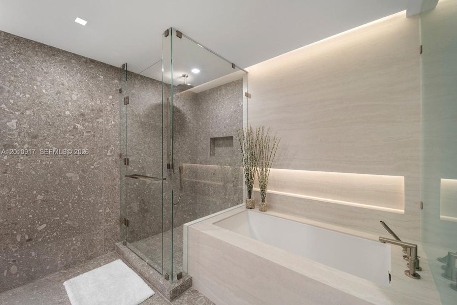 Furnished interior view inside a new home in Casamar, Pompano Beach (Image 56).