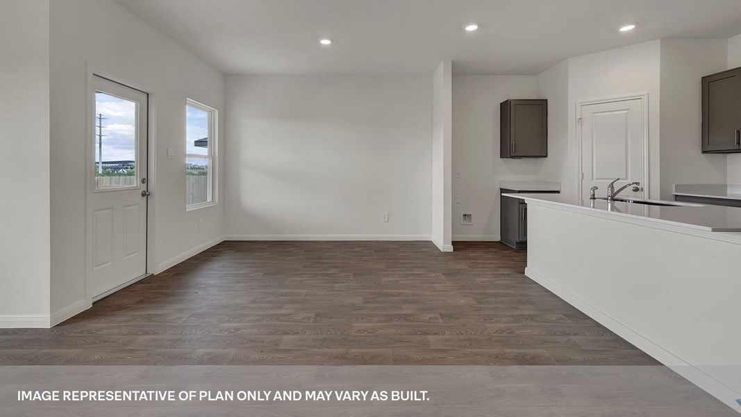 Spacious, unfurnished interior of a new home in Trace, San Marcos (Image 16). Spacious, unfurnished interior of a new home in Trace, San Marcos (Image 16).