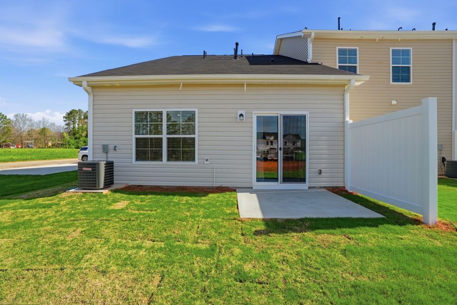 Representative exterior details of a home built from the Sequoia by McGuinn Homes in Towns at Lake Greenwood, Greenwood (Image 3).
