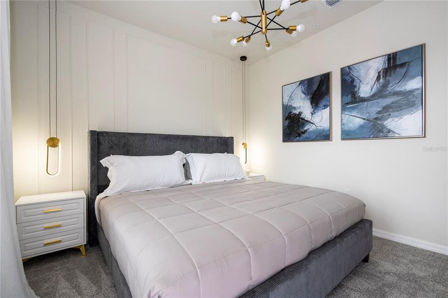 Furnished interior view inside a new home in Windsor Cay Resort, Clermont (Image 28).