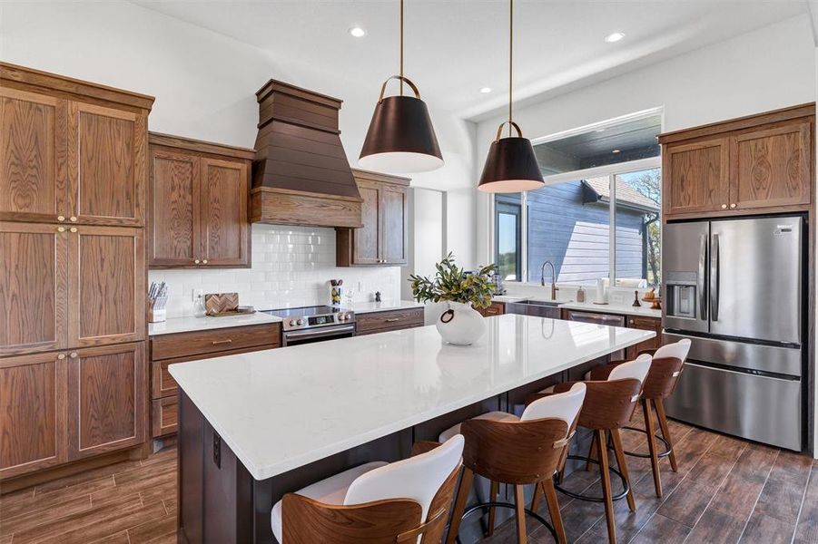 Furnished interior view inside a new home in , Tolar (Image 11).