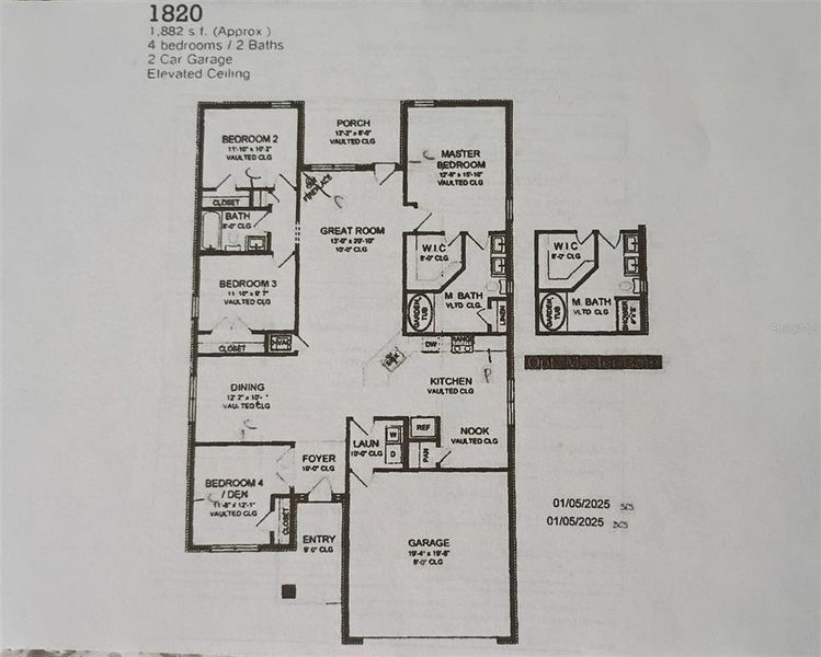2D floor plan layout of this home in , Lake City, FL (Image 5).