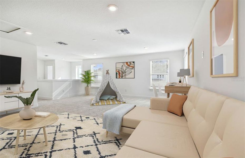 Furnished interior view inside a new home in Spencer Glen, Riverview (Image 11).