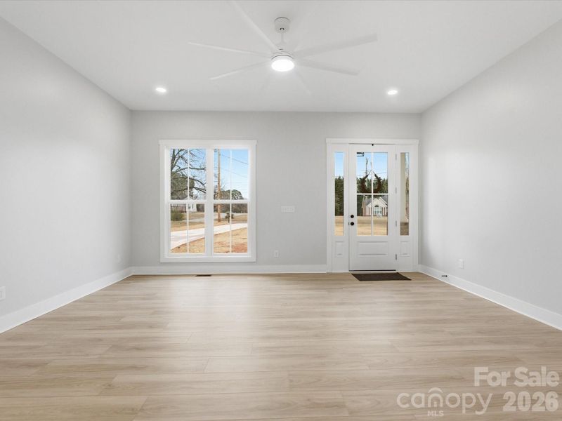 Spacious, unfurnished interior of a new home in , Bessemer City (Image 20).