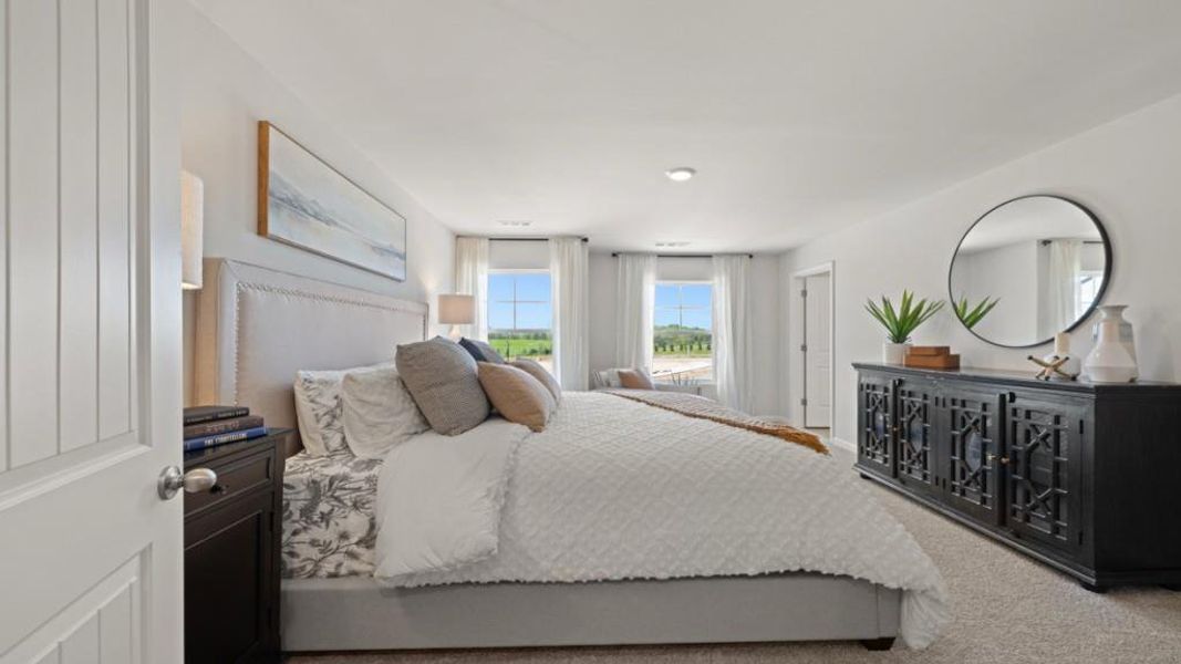 Furnished interior view inside a new home in Rolling Meadows, Jasper (Image 45).