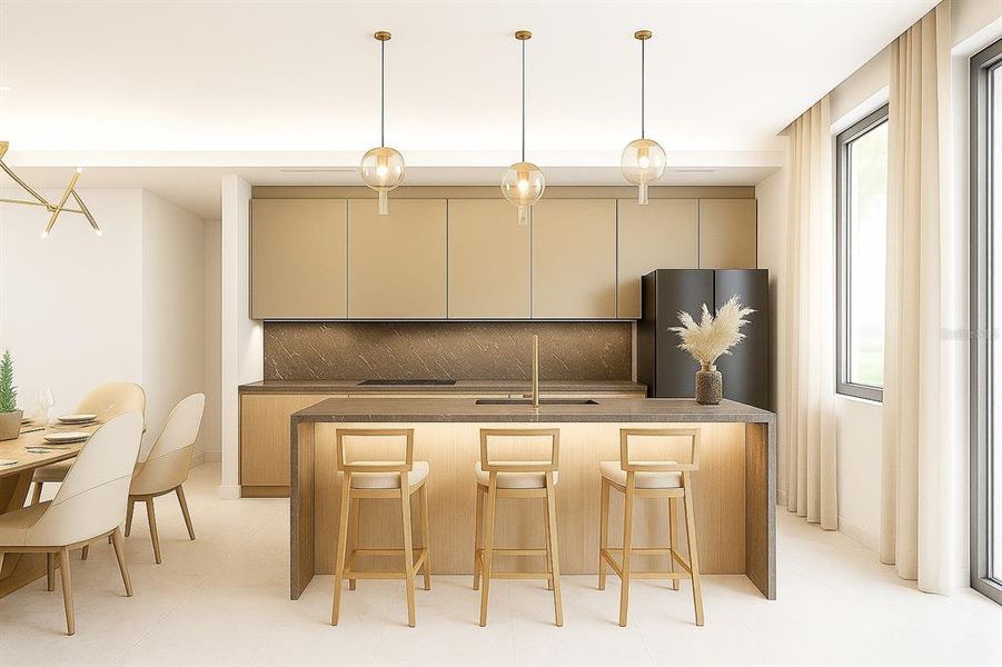 Furnished interior view inside a new home in , Port Charlotte (Image 4).