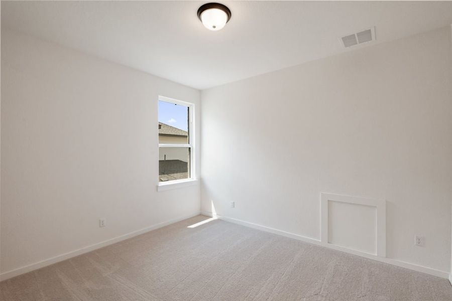 Spacious, unfurnished interior of a new home in Park Collection At Wolf Ranch, Georgetown (Image 44). Spacious, unfurnished interior of a new home in Park Collection At Wolf Ranch, Georgetown (Image 44).