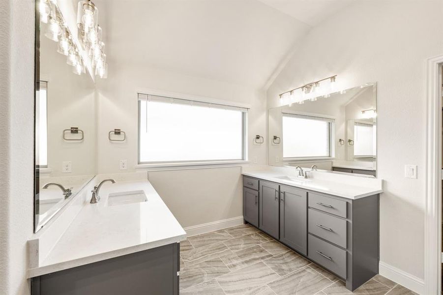Furnished interior view inside a new home in Villages of Walnut Grove, Midlothian (Image 6).