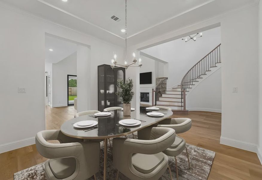Homesite 7701 Formal Dining - Staged - 4 of 27